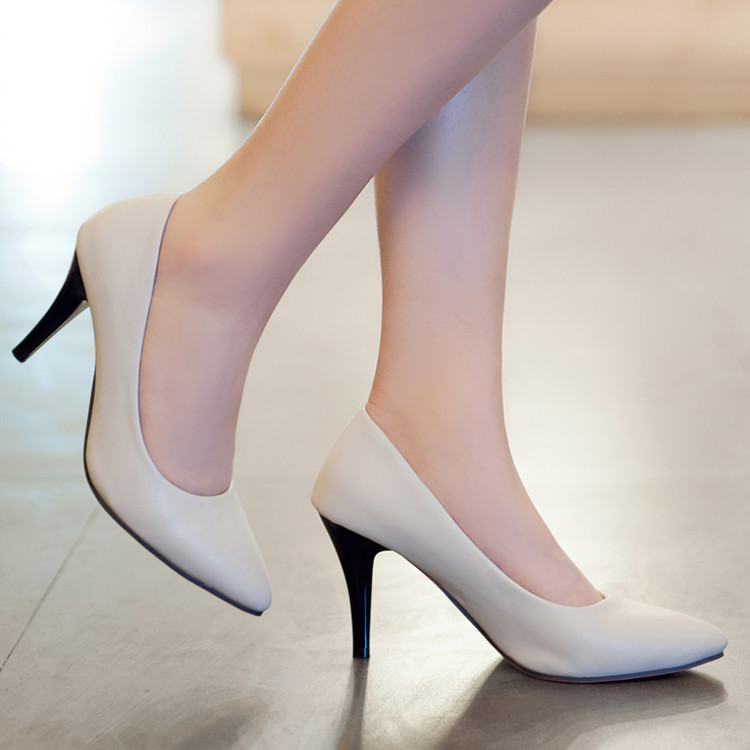 Elegant Pointed Toe High Heel Pumps for Women - Image 2