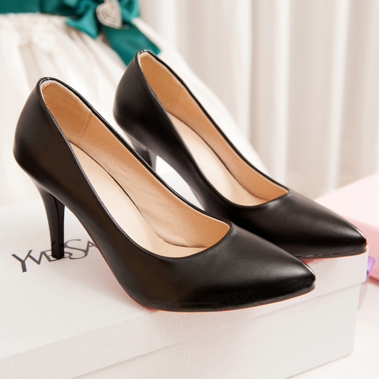 Elegant Pointed Toe High Heel Pumps for Women - Image 3